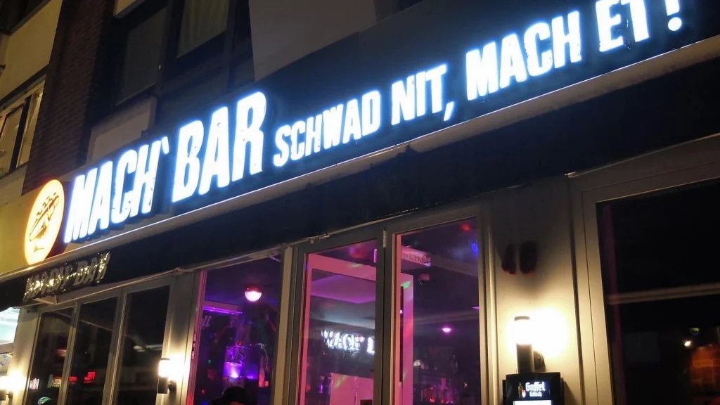 Cocktailbar Mieten Köln Mach Bar